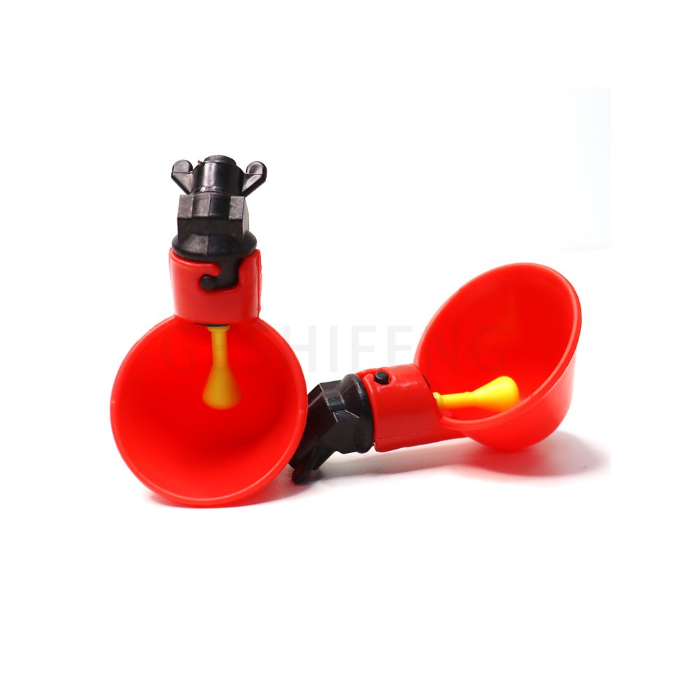 Best Quality Poultry Farm Equipment Automatic Plastic Chicken Drinker Quail Water Dispenser Poultry Drinking Bowl Cup