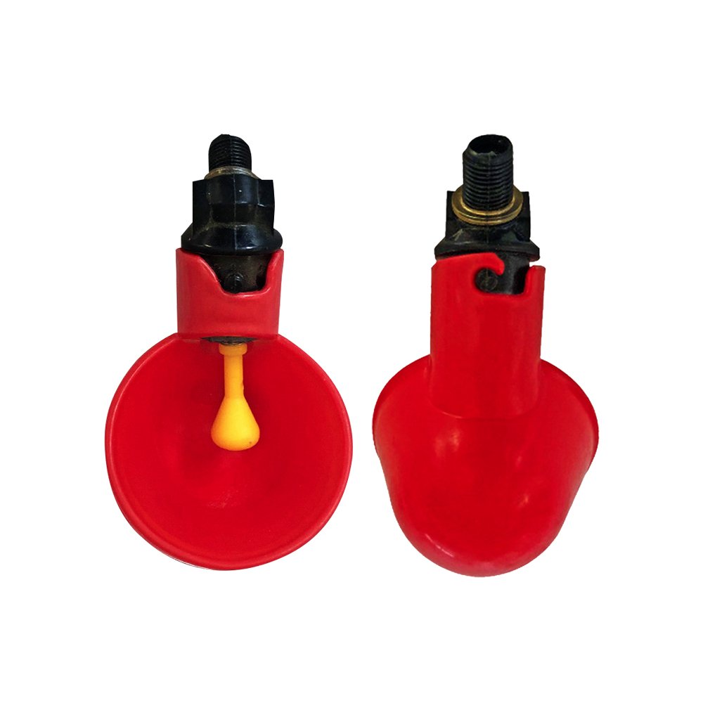 Best Quality Poultry Farm Equipment Automatic Plastic Chicken Drinker Quail Water Dispenser Poultry Drinking Bowl Cup