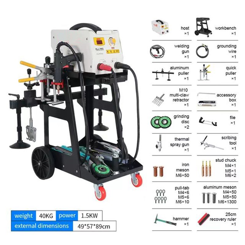 New Product Sheet Metal Repair Machine Car Dent Repair Tool Aluminum Body Repairing Equipment Point Welder for Car