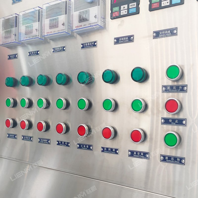 OEM Emulsifier Toothpaste Machine Industrial Mayonnaise Making Machine Double Jacket Homogenizer Mixer