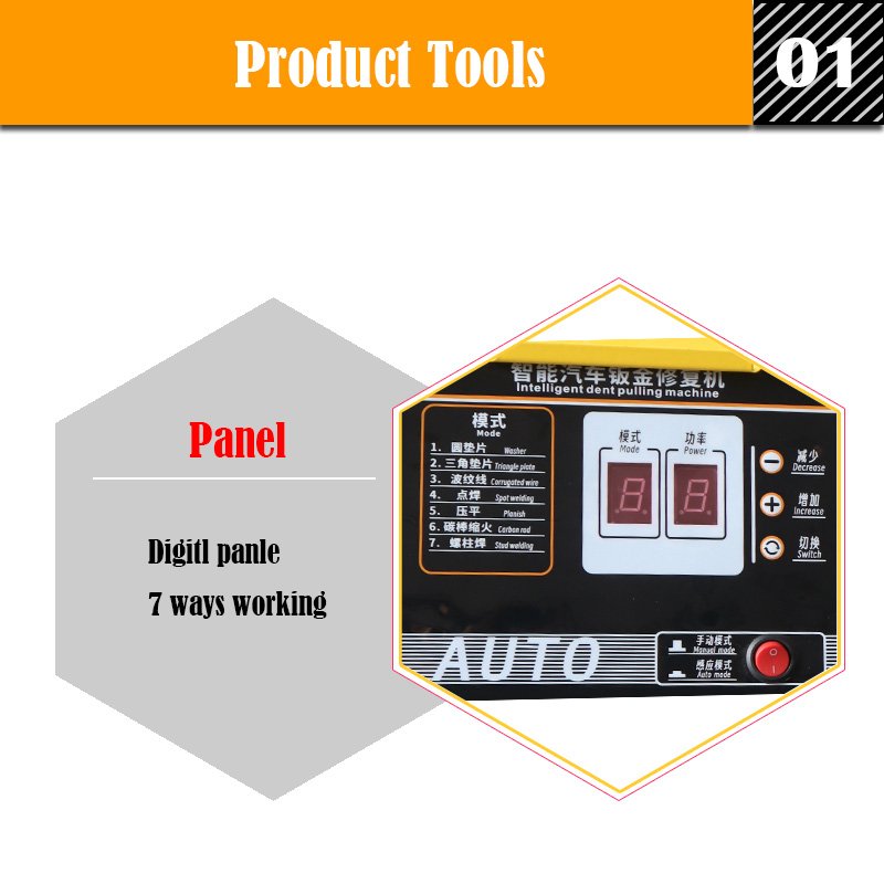 Metal Car Body Repair Equipment Steel Auto Dent Remover Pulling Machine Automotive Dent Puller Spot Welder Dent Puller