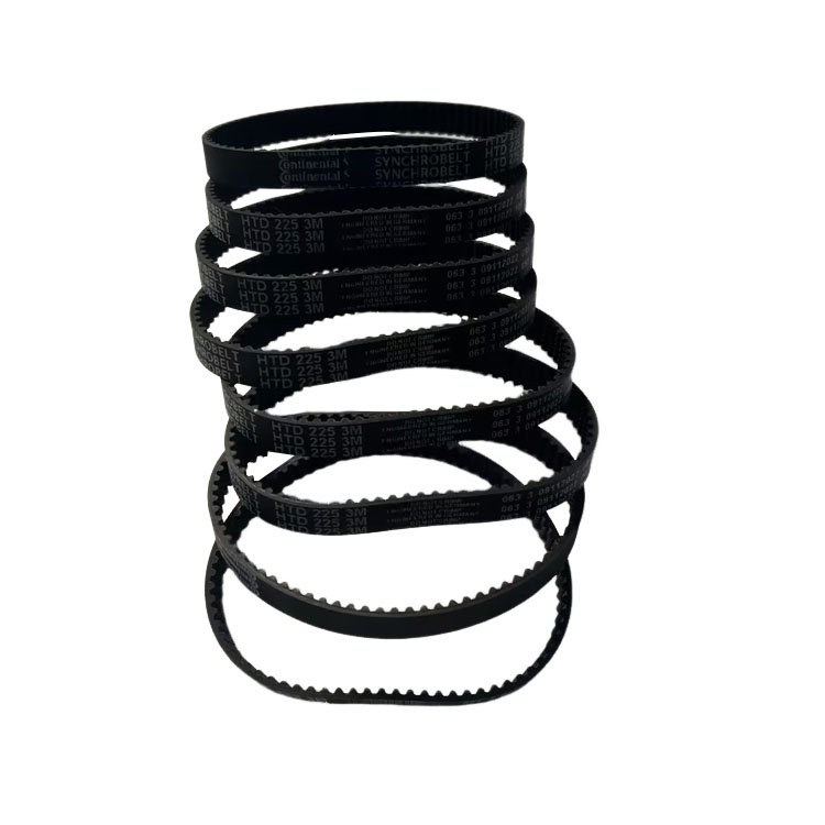 Power Transmission Belts in Industrial and Automation Applications 225-3M Rubber Timing Belt