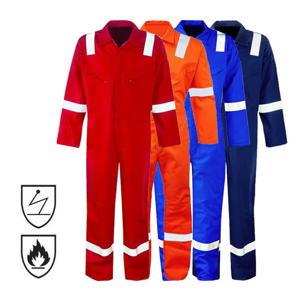 Wholesale Customizable Safety Clothing Pure Cotton Overalls Seafarers Wear-Resistant Dirt-Resistant Tooling Uniform Auto Repair