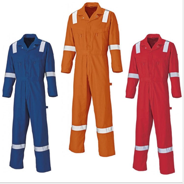 Wholesale Customizable Safety Clothing Pure Cotton Overalls Seafarers Wear-Resistant Dirt-Resistant Tooling Uniform Auto Repair