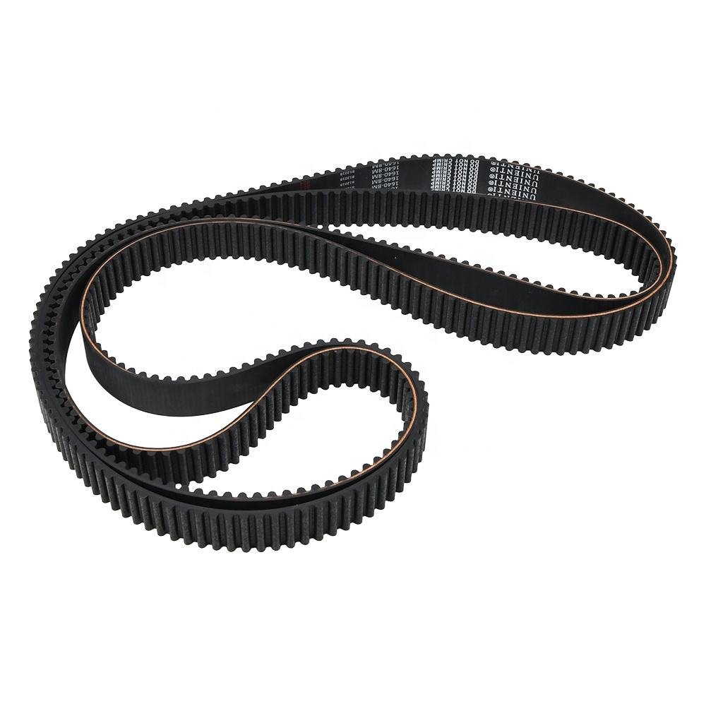 Professional closed loop toothed belt PU rubber synchronous belt