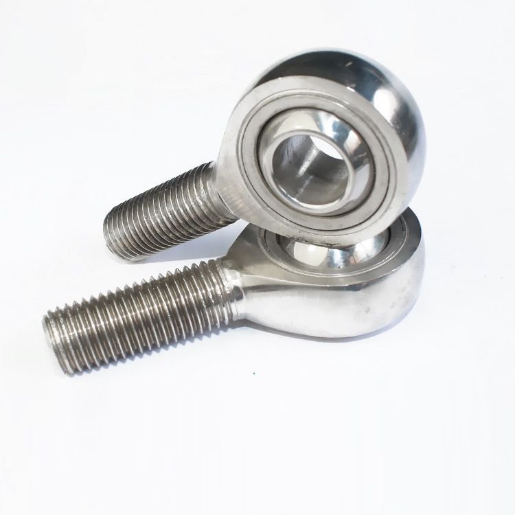 Pos10 Pos12 POS8 POS10 POS12 Right Hand Male Thread Metric Rod End Joint Bearing With Zinc Plated