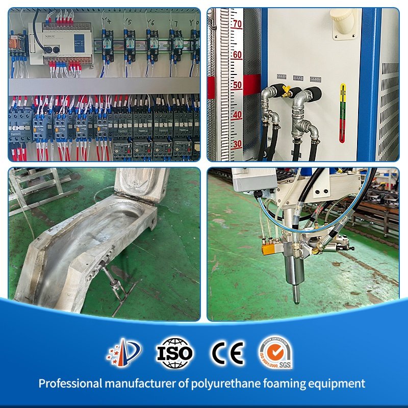 Turkey FLT Foam Machine Factory specialized Cost-effective Polyurethane Low Pressure Molding Foam Machinery for Motorcycle Seat