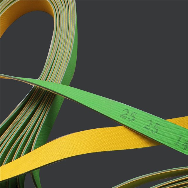 Rubber Durable Green Transmission Drive Belt Catcher Cigarette Machine Conveyor Belt