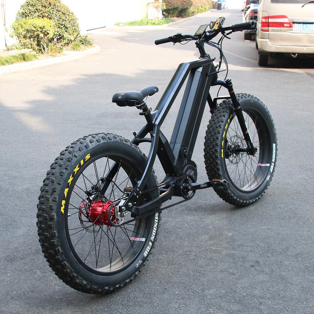 Bafang automatic gear hub 5 speeds electric bike 1000W fat tire ebike M620 mid Gates belt drive electric bicycle