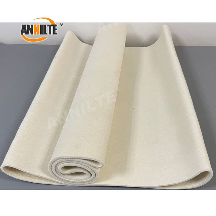 Annilte wool felt belt bakery 3mm-6mm food conveyor belt Industrial Felt Belt for bakery