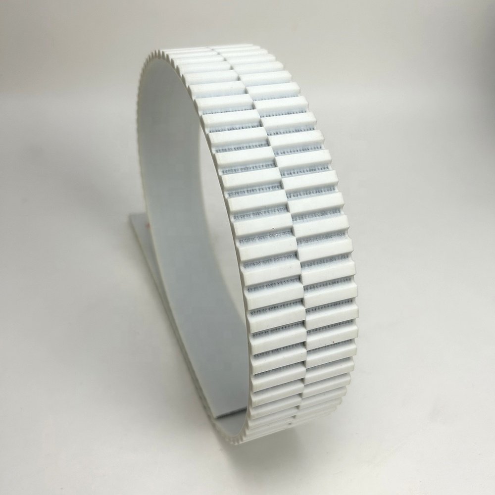 Jinxi customized single-side stagger tooth AT10 pu timing belt for industrial machine