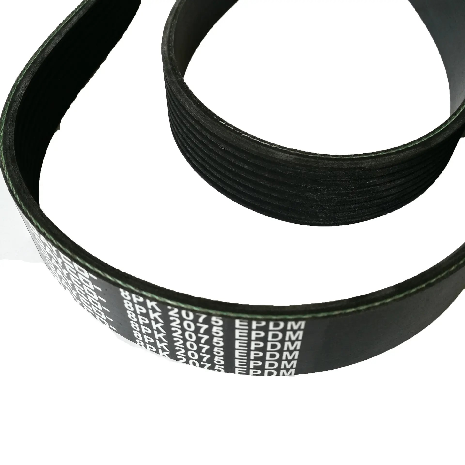 Wholesale High Quality Durable 8PK2075 8pk1400 Drive Belt Rubber V Ribbed Transmission Belts PK PJ PH PL Series