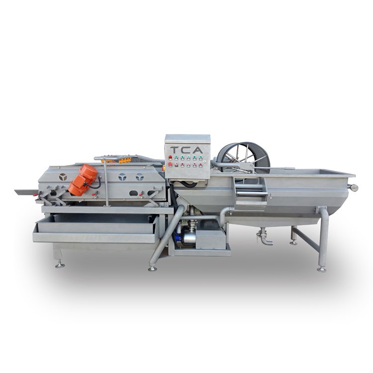 TCA Automatic Vegetable and Fruit IQF Freezing Line Frozen Okra and Tomatoes High Quality Vegetable Production Line