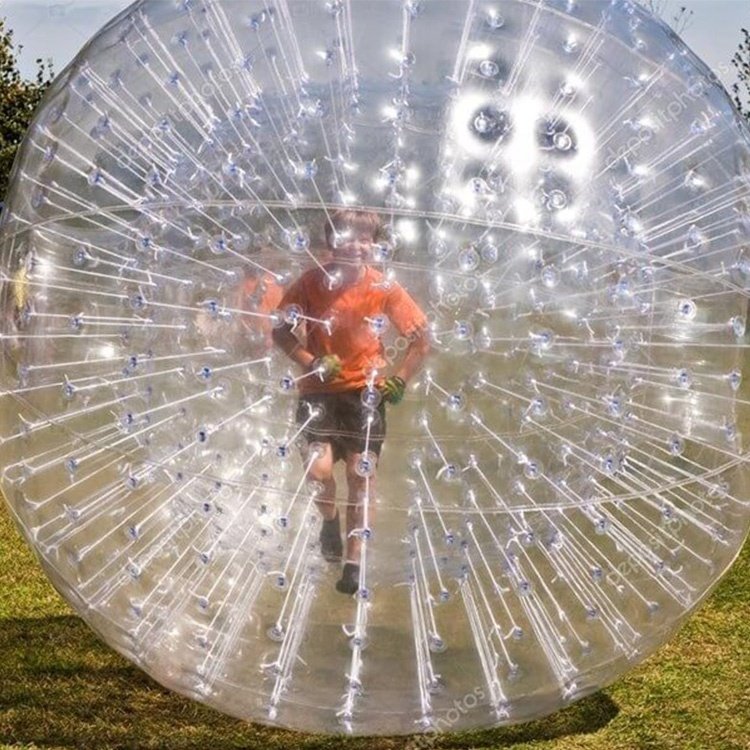 Guangzhou Factory Outdoor PVC Inflatable Zorb Ball Human Hamster Ball Football Inflatable Body Zorb Ball