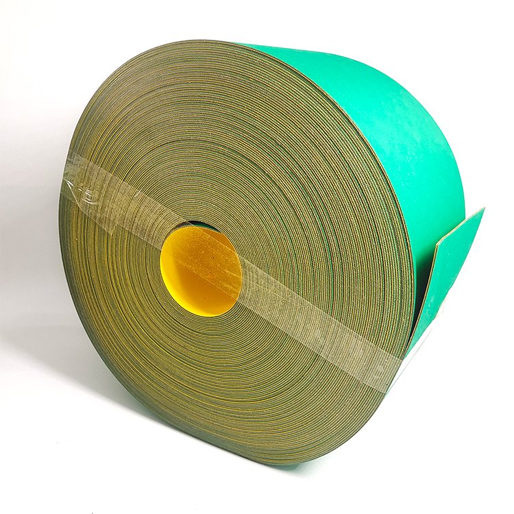 Nylon green high speed wear and heat resistance transmission belt/flat belt/base belt for separators grinders wood plane