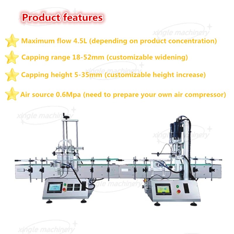 Auto Beverage Water Fruit Juice Oil Liquid Vial Round Bottle Desktop Filling Capping and Labeling Machine Production Line