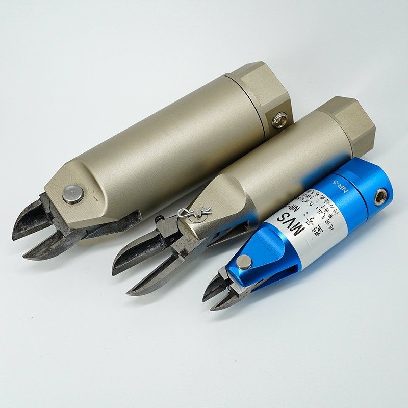 High Precision Pneumatic Scissors Round Body Air Nipper With Replacement Blade Easy Cutting Copper Wire Steel Wire Soft Plastic