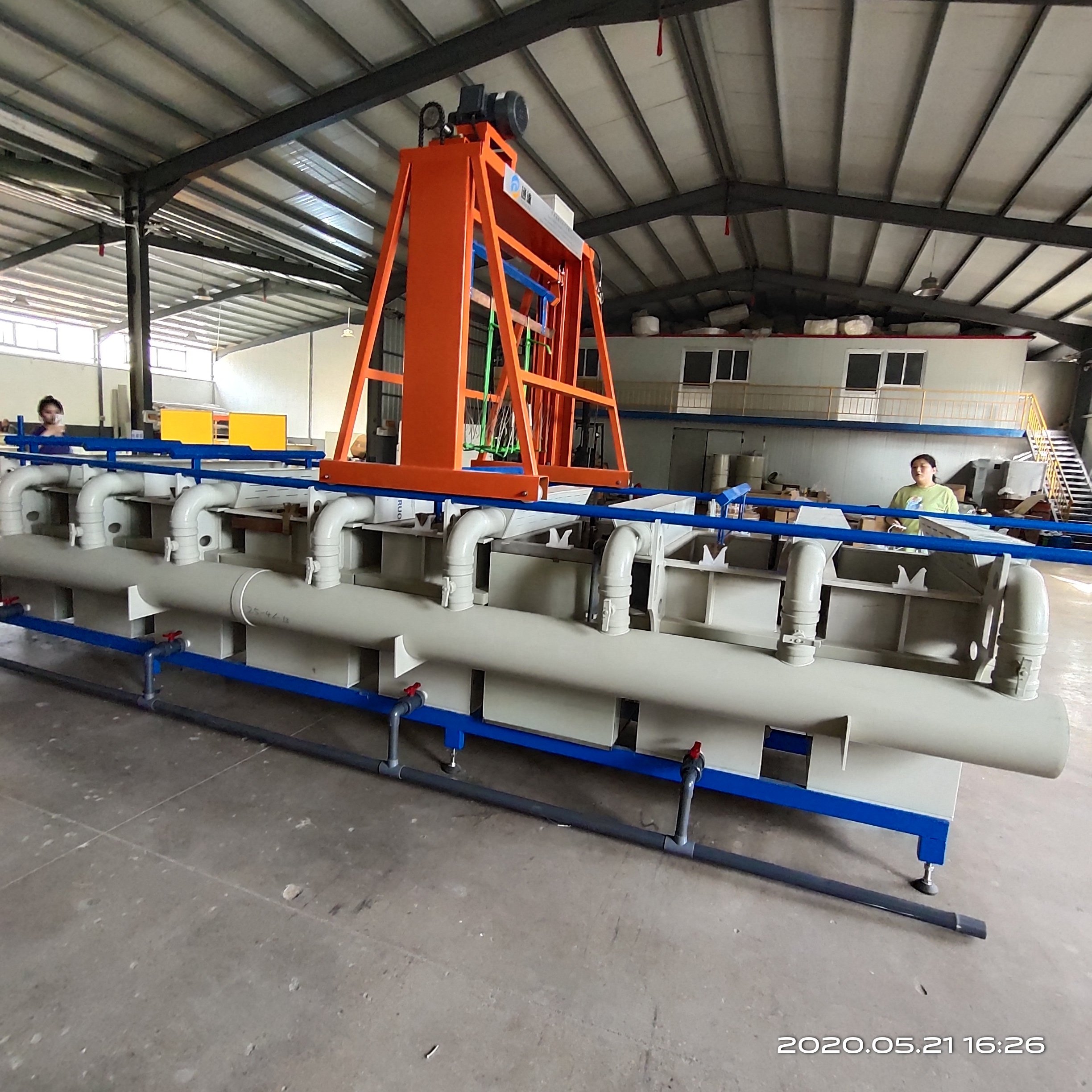 Metal Electroplating Machinery Nickel Plating Machine Electroplating Machine