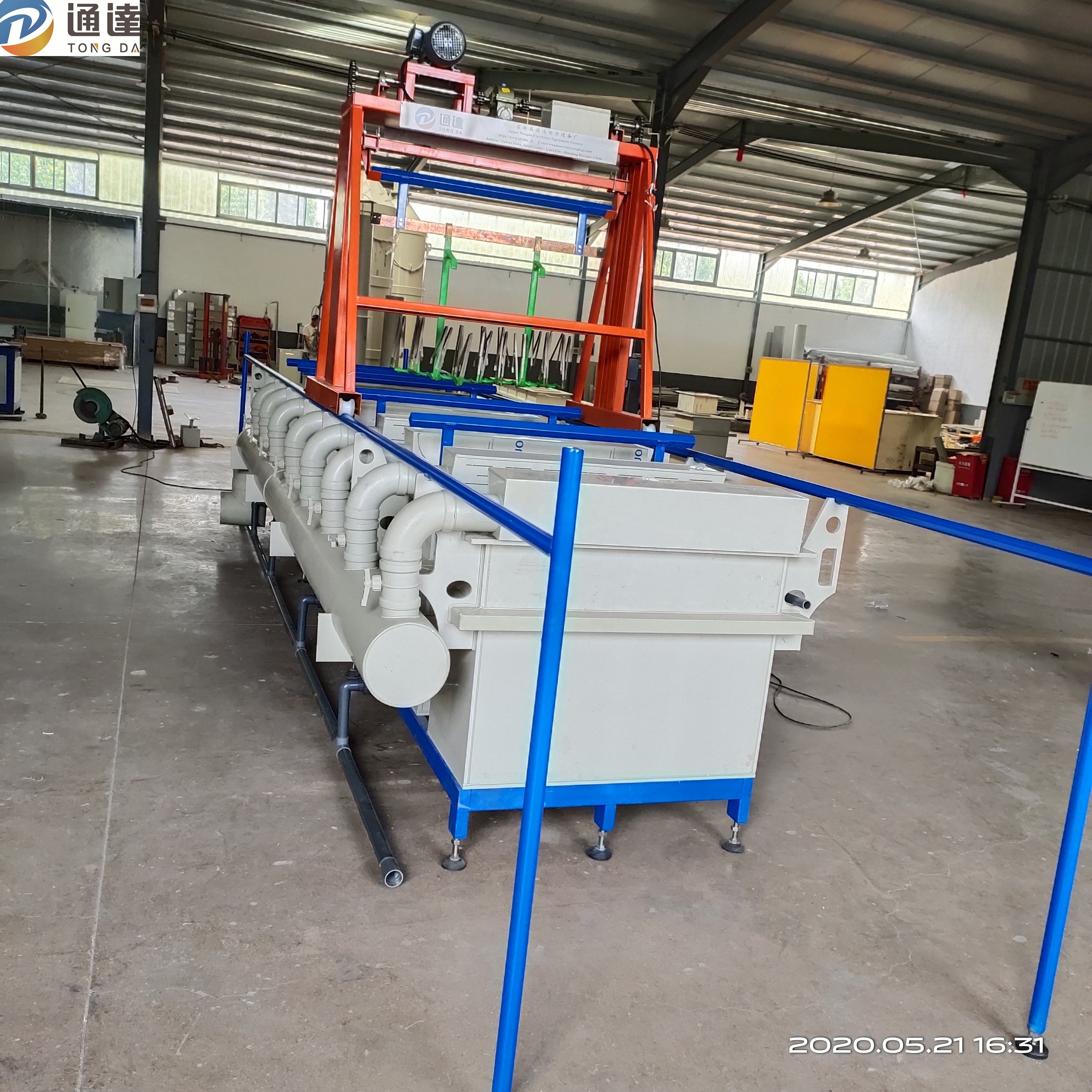 Metal Electroplating Machinery Nickel Plating Machine Electroplating Machine