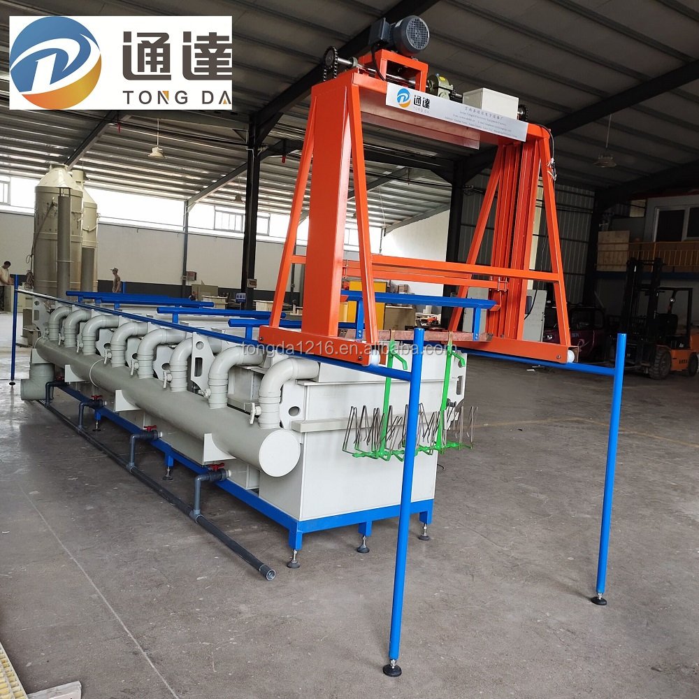 Metal Electroplating Machinery Nickel Plating Machine Electroplating Machine