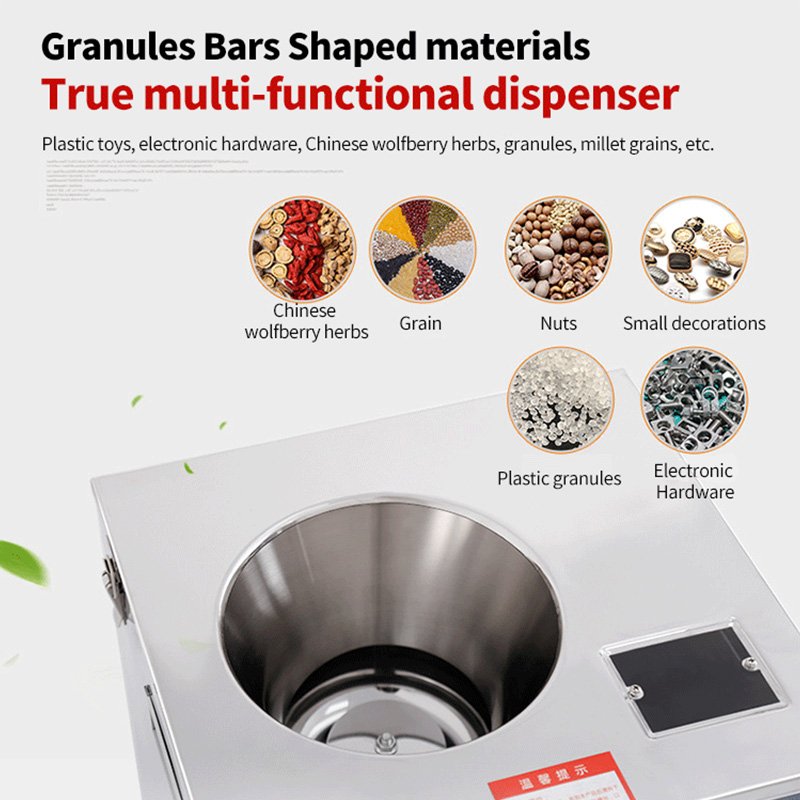 Low Price Commercial Semi Auto Control Panel Sachet Packing Flour Cereal Seed Quantitative Weighing Dispensing Packing Machine