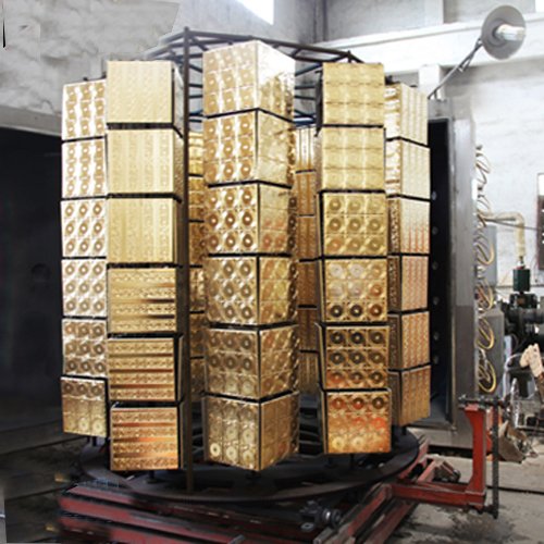 Ceramic Tiles Gold Metallizing Coating Machine/glazed Ceramic Tiles Gold Silver Color Coating Plant