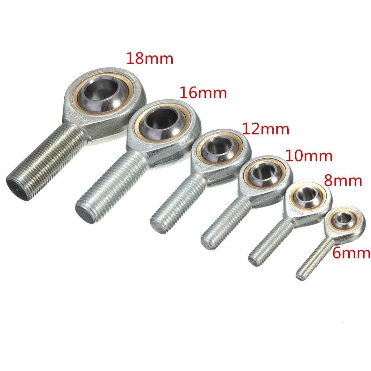 China Thread Male Bearing SA18T/K POSA 18 Track Ball Joint Bearing Rod End
