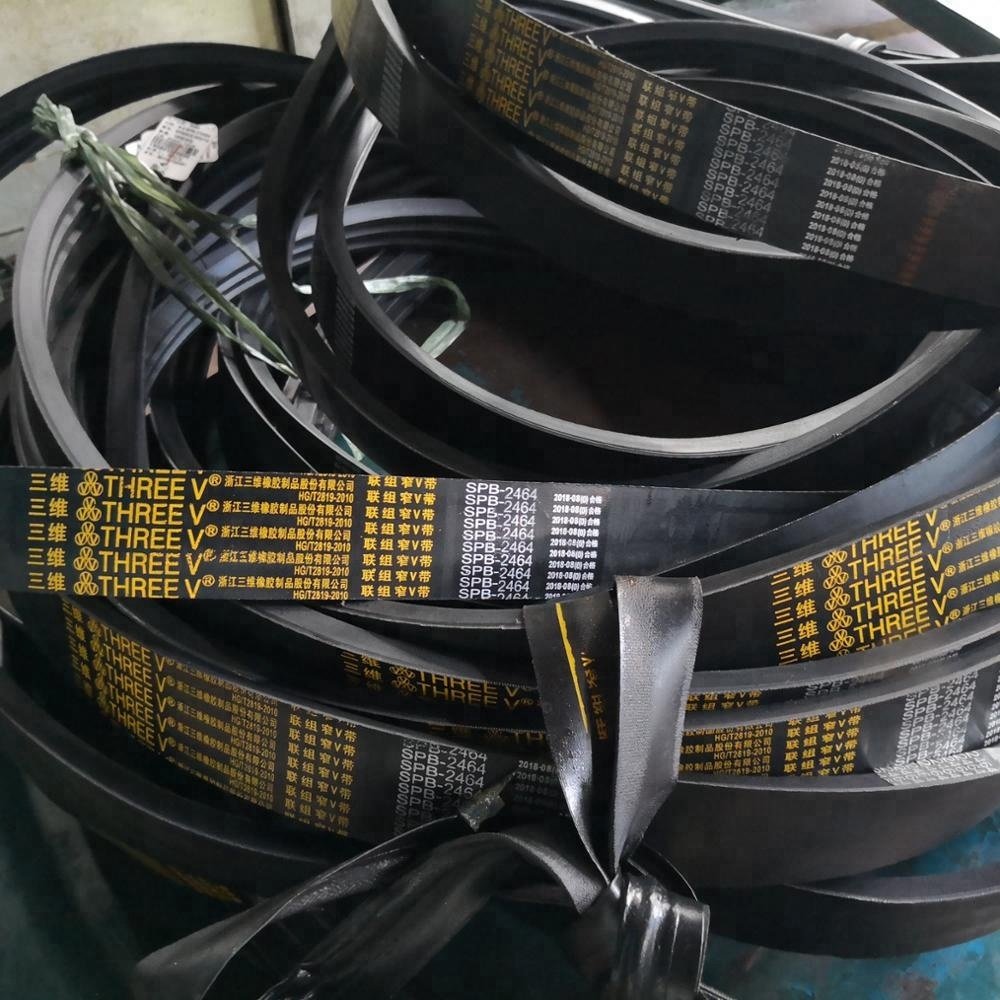 made in china SPZ/SPA/SPB/SPC/3V/5V/8V power transmission v belt