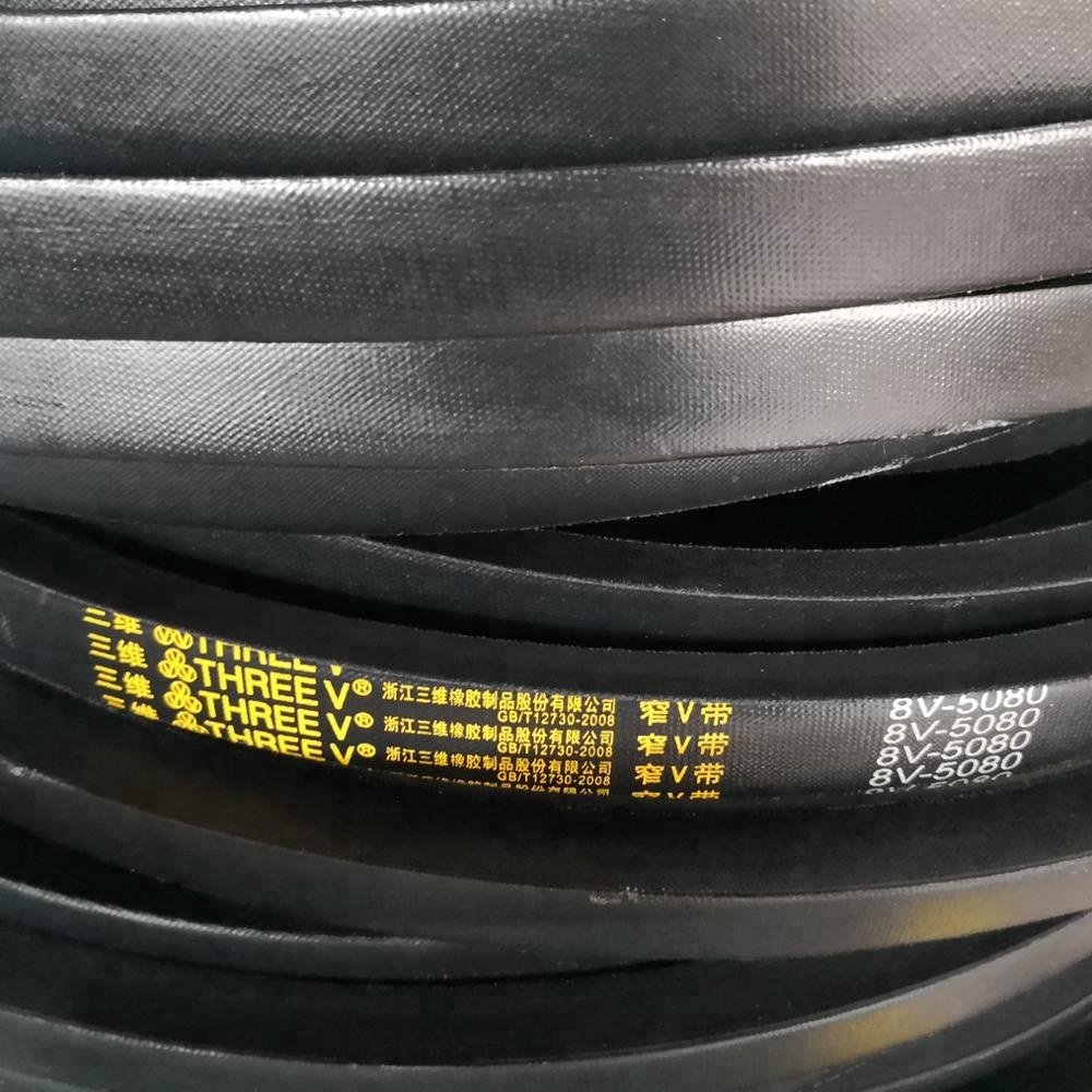 made in china SPZ/SPA/SPB/SPC/3V/5V/8V power transmission v belt