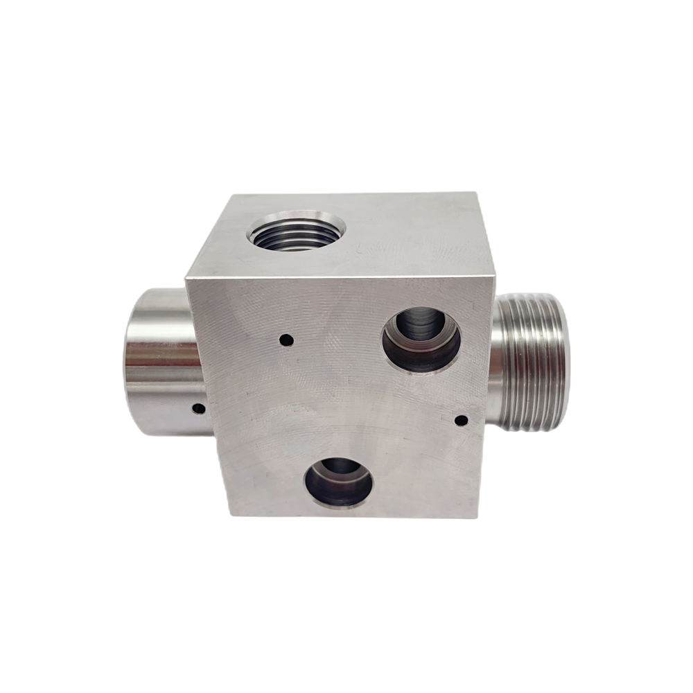 Safety WaterJet Cutting Machine Spare Parts Waterjet YongDa New on Off Valve Body Square Water Switch Body