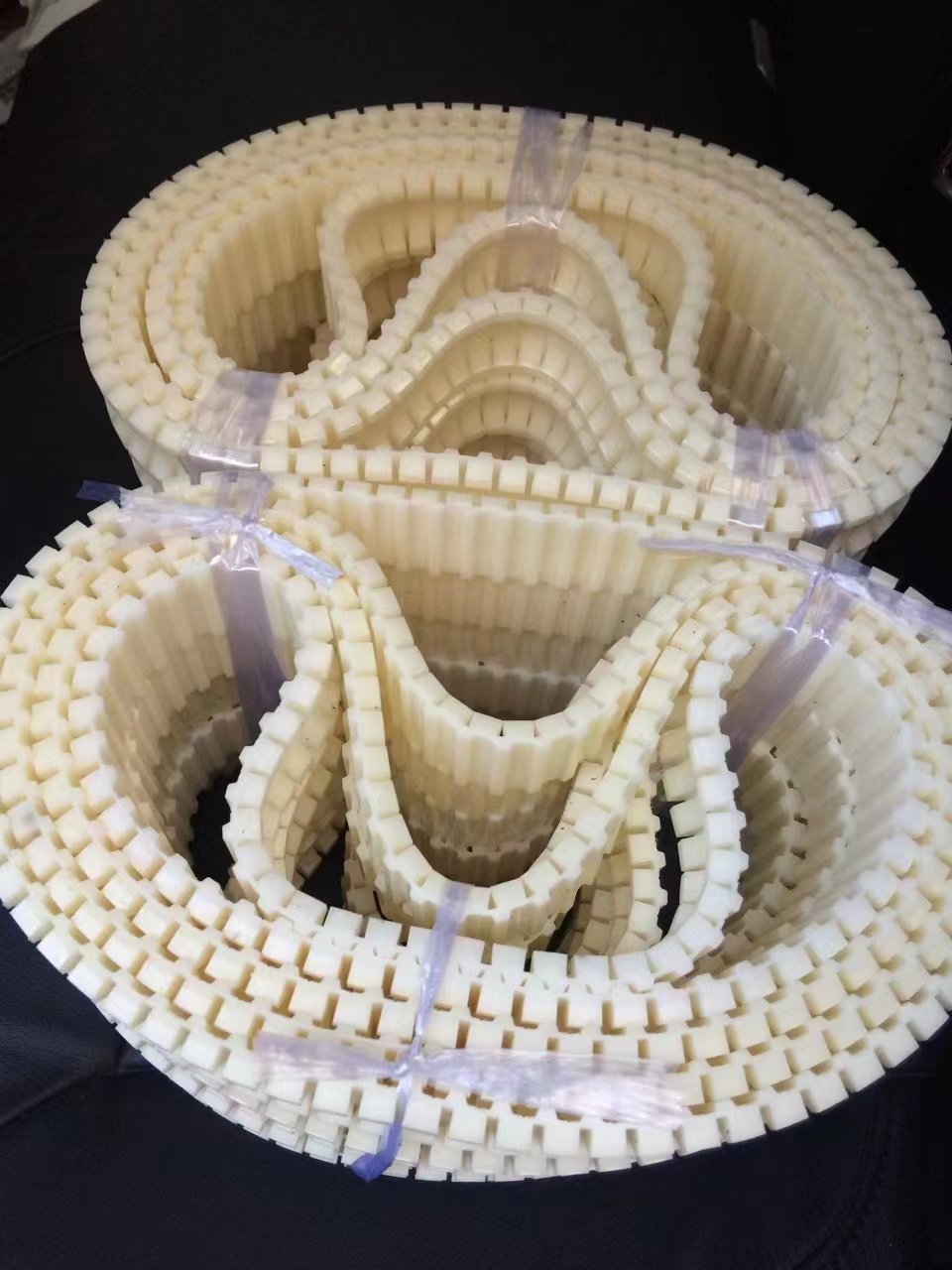 For Food Production Sausage Belt Wear Resistant PU Toothed Belt Transmission Belt