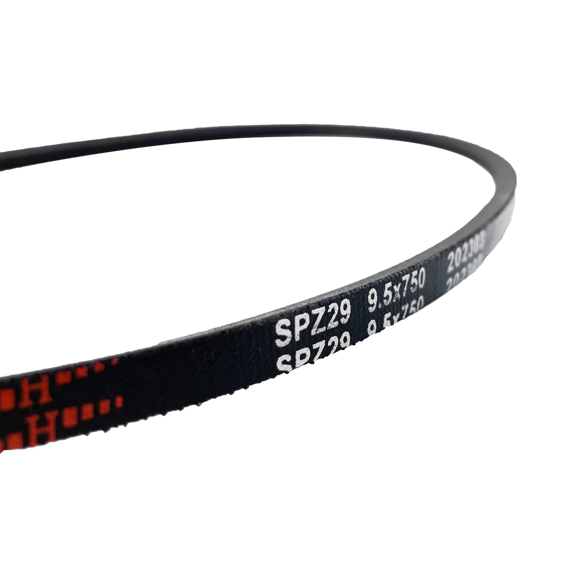 SPA SPB SPC SPZ 8V Automotive Narrow Raw Edge V-Belts Rubber V Belt For Washing Machine