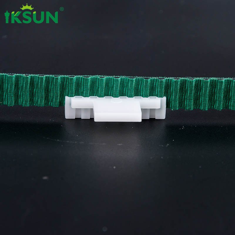 Iksun smart curtain system conveyor motorized curtain rail accessories belt electric track drive belt