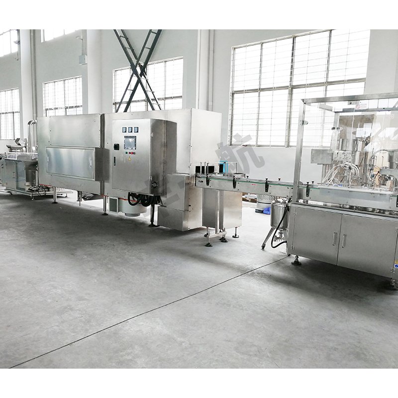 China Supplier Full Auto 5ml Liquid Vial Filling Capping Production Line for Cosmetic Plant