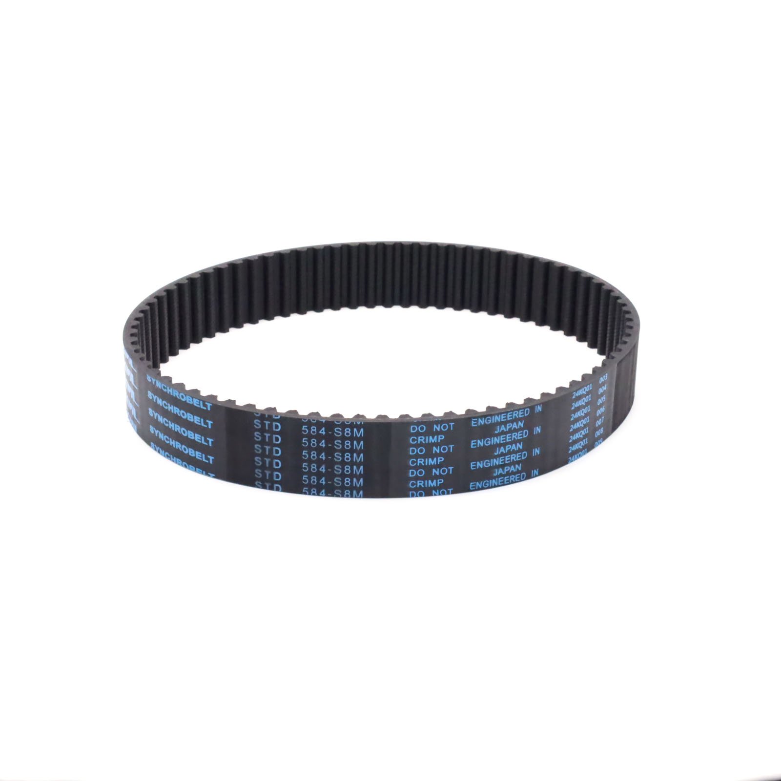 Excellent performance HTD STD RPP timing belt S8M Length 584mm CR rubber transmission belts