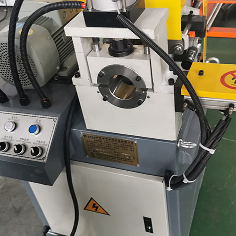 Chinese Factory Automatic Metal Steel Pipe Rod Flat Bar Tube End Pneumatic Chamfering Machine