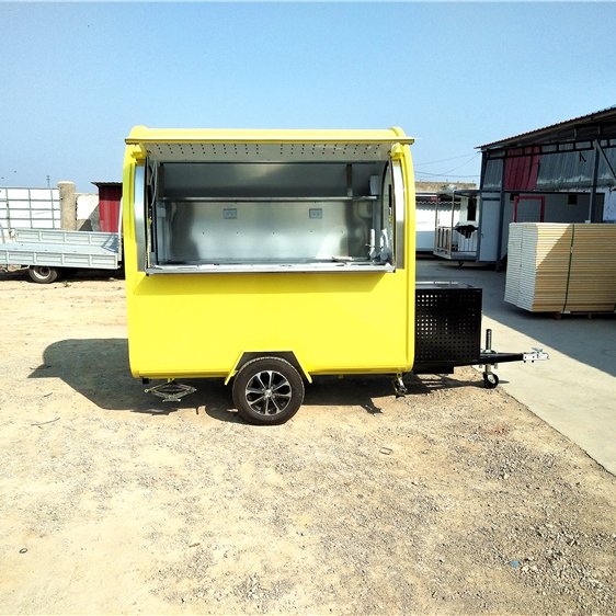 Complete Equipments Food Truck for Sale Fast Food Restaurant on Wheels / Stainless Steel Mobile Kitchen / Mobile Food Truck