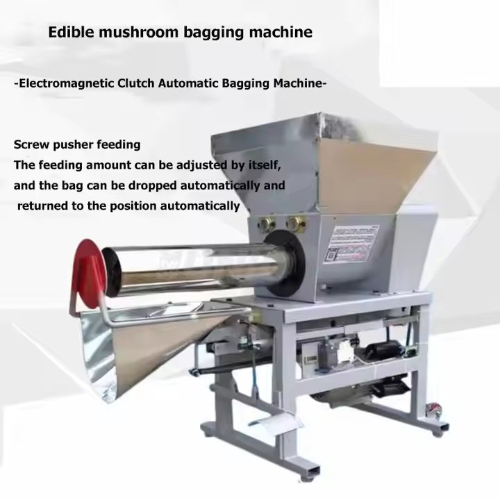 Fungus Cultivation Packing Machine/grey Oyster Mushroom Compost Filling Pleurotus Ostreatus Mushroom Growing Production Line