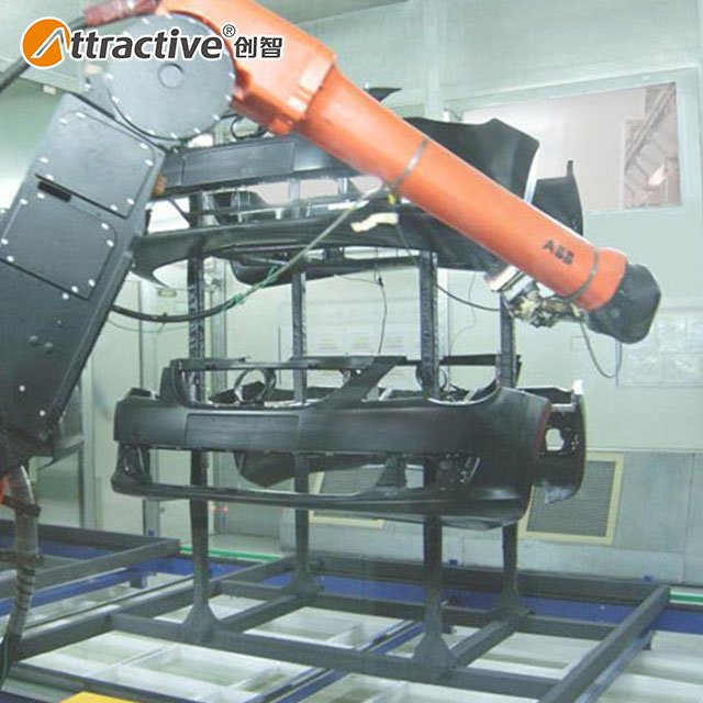 Attractivechina Industrial Powder Coating Oven Booth Powder Coating Spray Paint Line for Automotive Components