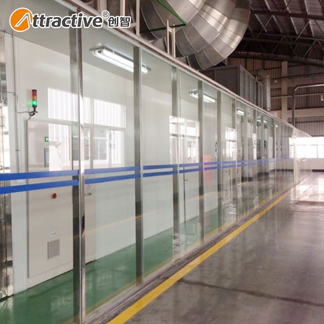 Attractivechina Industrial Powder Coating Oven Booth Powder Coating Spray Paint Line for Automotive Components