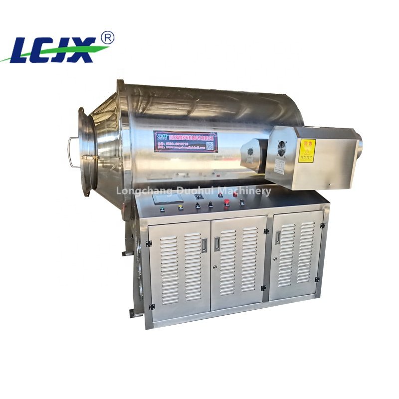 Automatic Stainless Steel Nut Roasting Machine Auto Roasted Nuts Rotary Roaster Line Machines Equipment Cheap Price for Sale