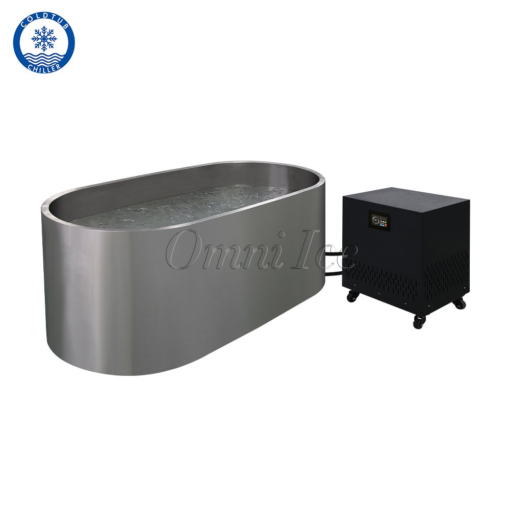 2025 New Water Chiller Filtration Water Pump High Quality Unit for Bath 1.5HP Motor Plunge Tub LCD Screen Ice Machine Recovery