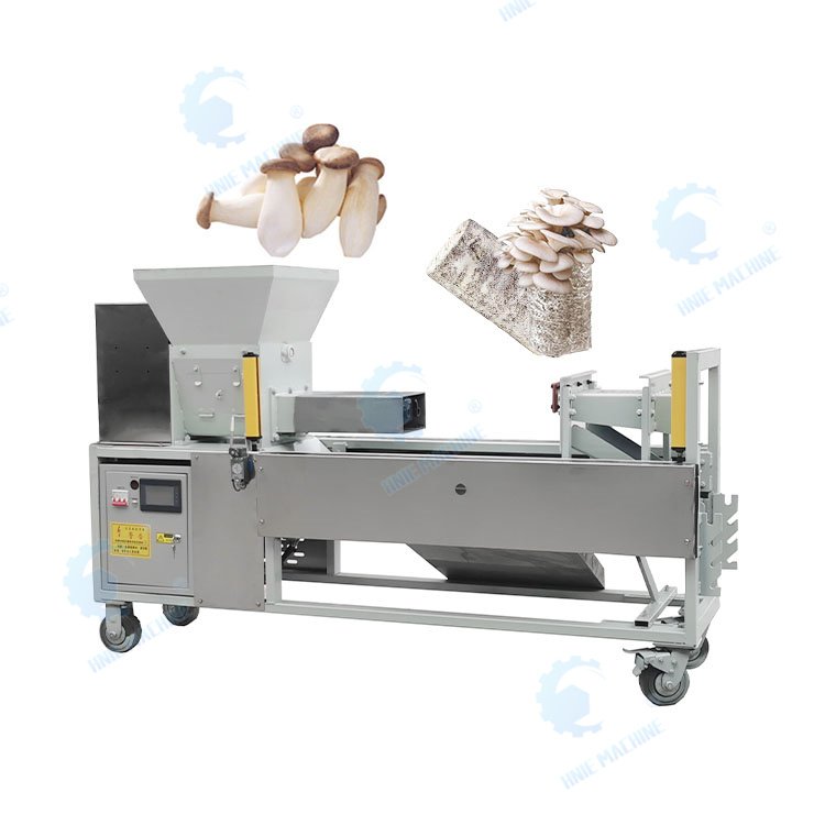Fully Auto Filter Bag Make Mushroom Square Bag Fill Innoculation Machine Compost Spawn Machine
