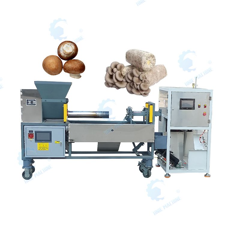 Fully Auto Filter Bag Make Mushroom Square Bag Fill Innoculation Machine Compost Spawn Machine