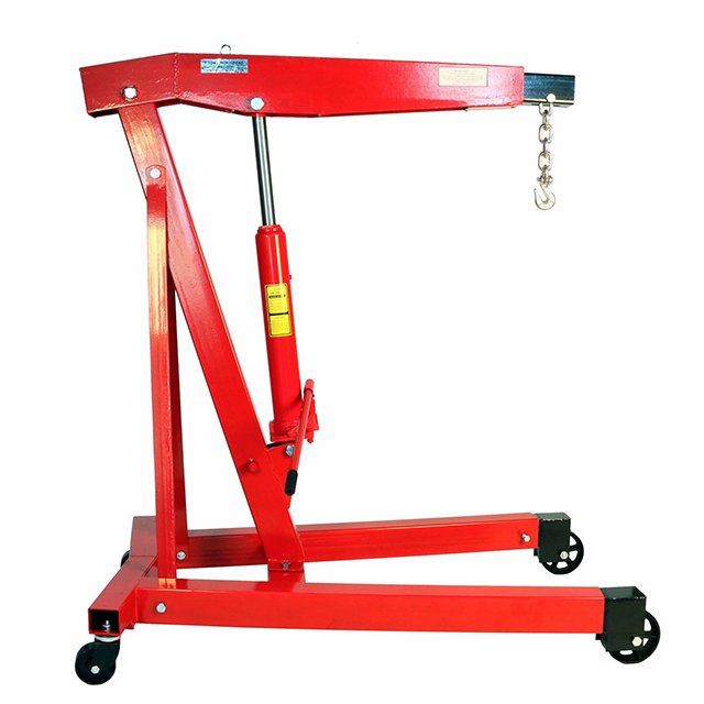3 Ton Portable Telescopic Floor Small Lift Engine Crane for Sale