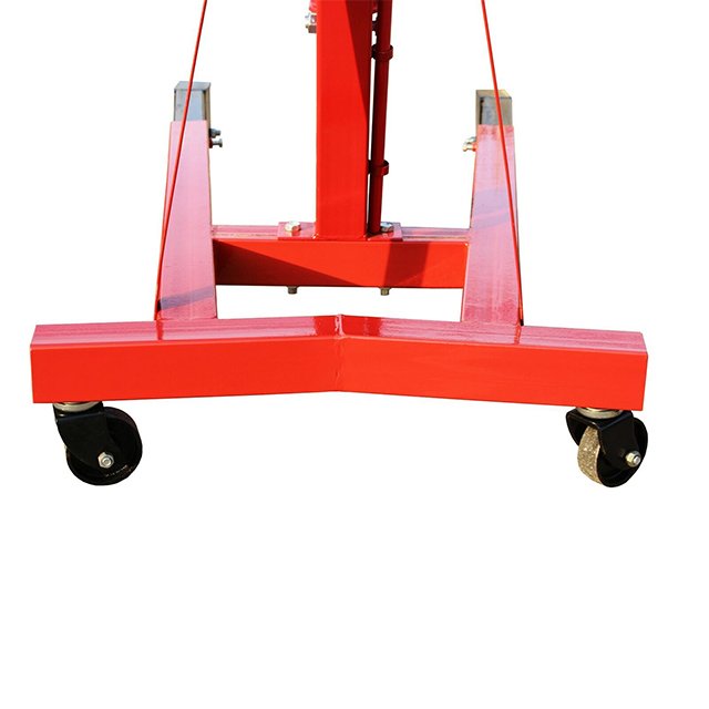 3 Ton Portable Telescopic Floor Small Lift Engine Crane for Sale