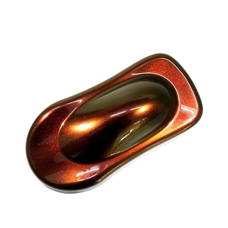 JCL011# Orange Red - Golden Yellow Chameleon Car Paint Automotive Repair Pigment Polyurethane Acrylic Car Refinish Paint