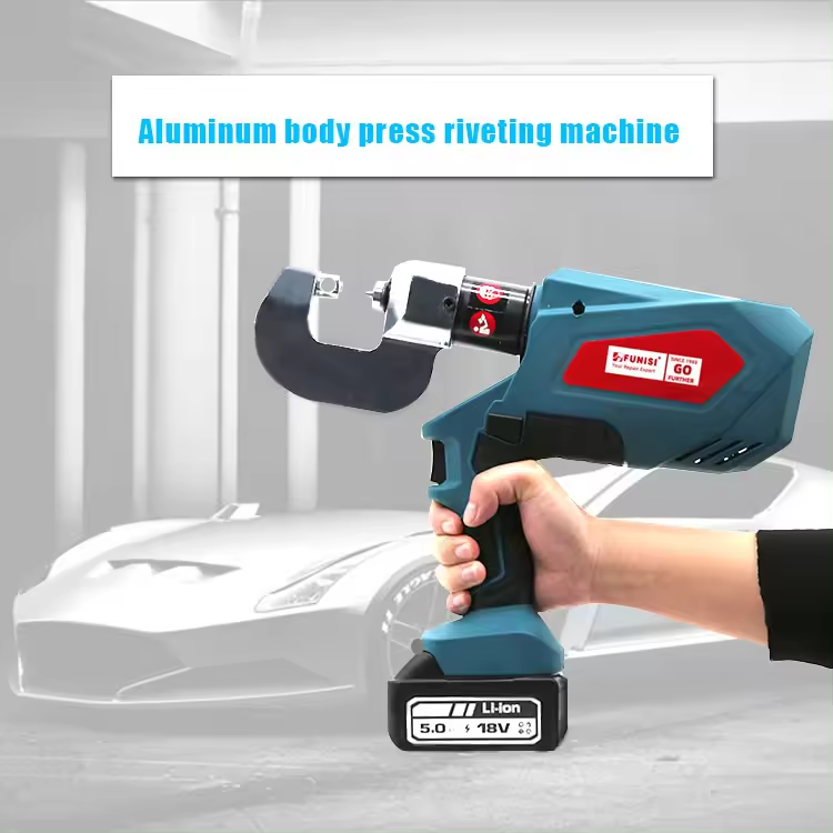 Car Manufacturer Recommended Aluminum Self Piercing SPR Riveter Gun Combo Kit for Electric Car Repair