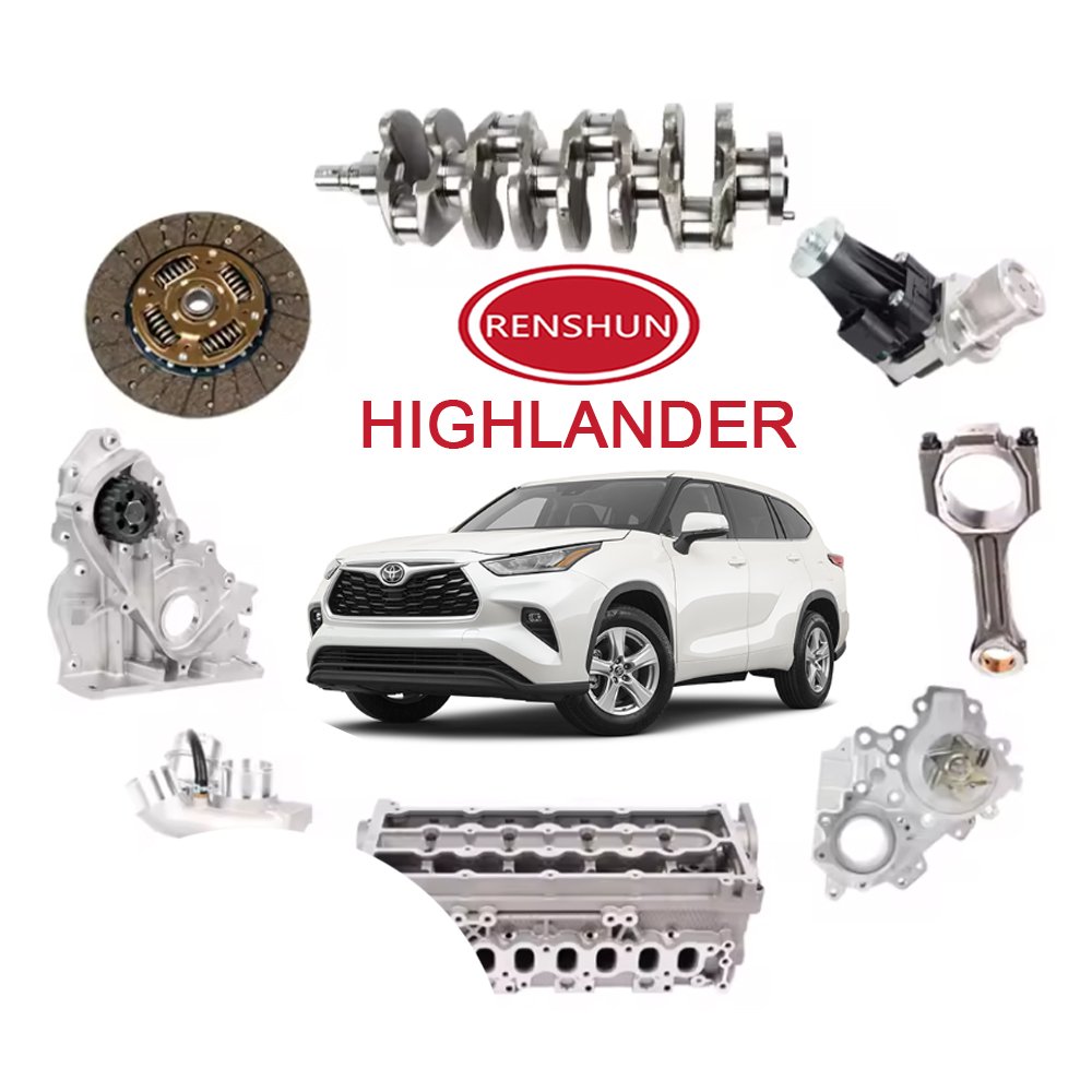 Renshun Factory Japanese Car Wholesale Price Whole Car Spare Parts Other Auto Parts Japan For TOYOTA HIGHLANDER 2009-2014