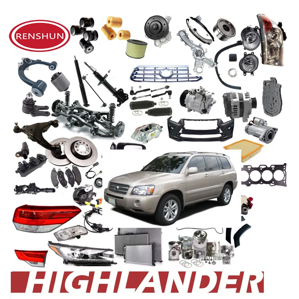 Renshun Factory Japanese Car Wholesale Price Whole Car Spare Parts Other Auto Parts Japan For TOYOTA HIGHLANDER 2009-2014